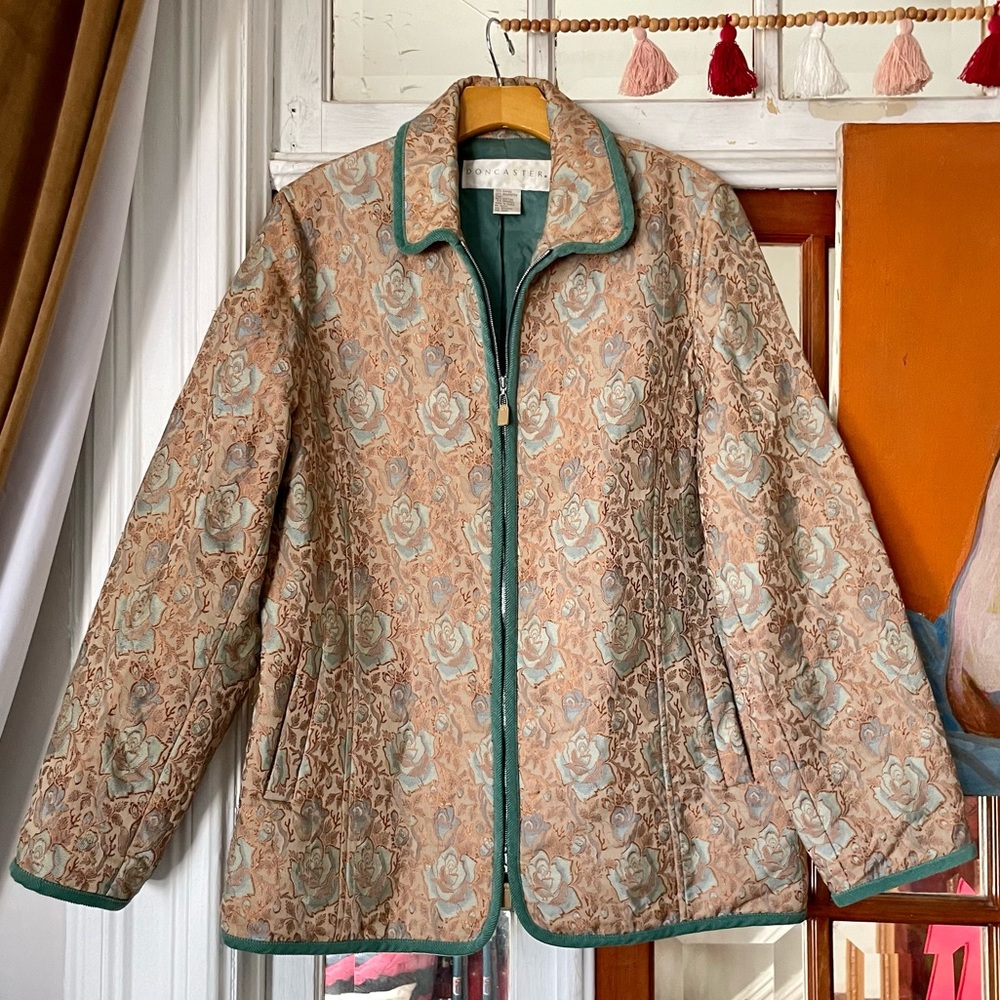 Vintage Floral Liner Jacket